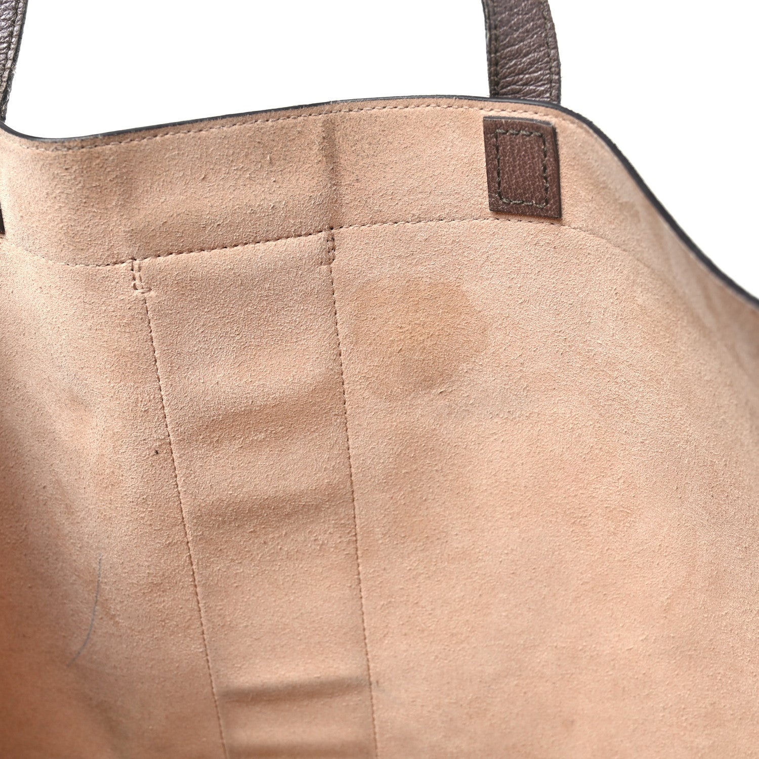 Gucci GG Supreme Monogram Web Ophidia Tote Brown 12 of 13