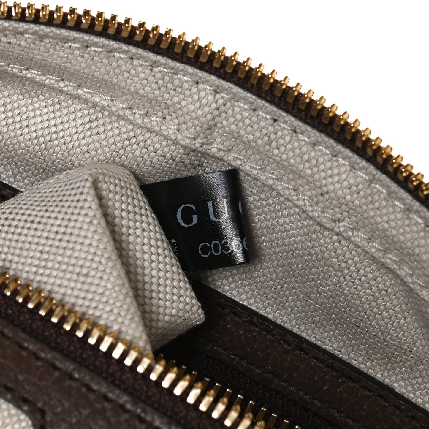 Monogram Jumbo GG Textured Dollar Calfskin Web Messenger Shoulder Bag Camel Ebony New Acero