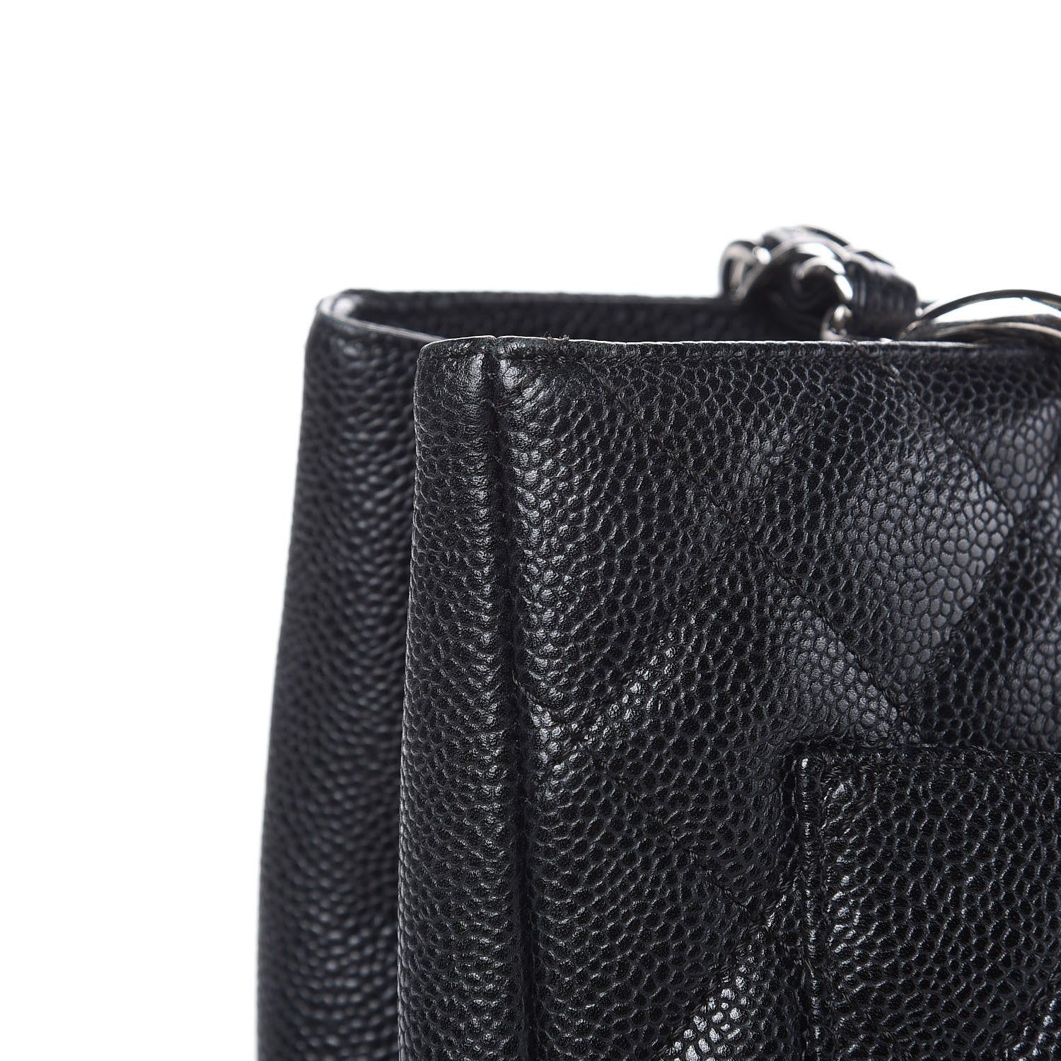 Chanel Caviar Quilted Grand Shopping Tote GST Black 17 of 17