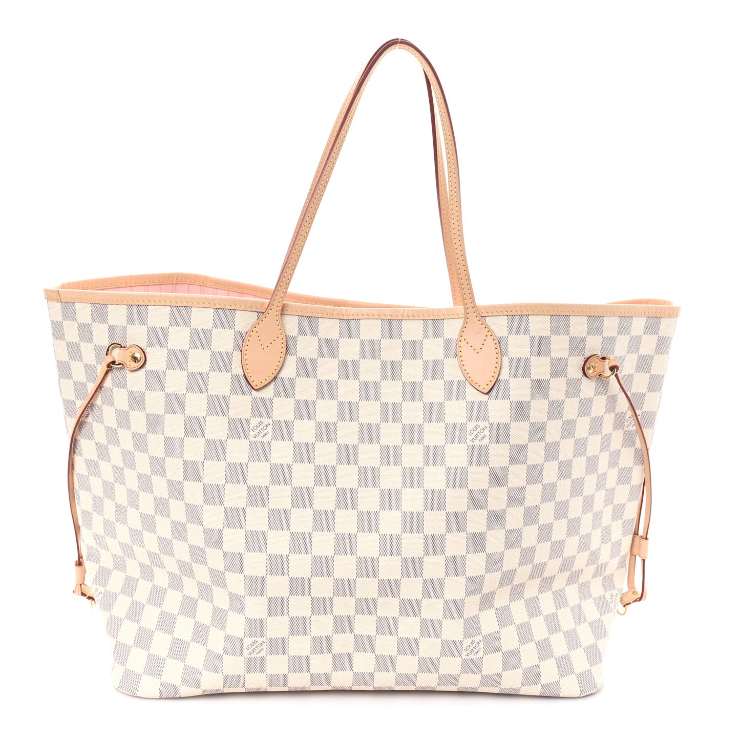 Damier Azur Neo Neverfull GM Rose Ballerine