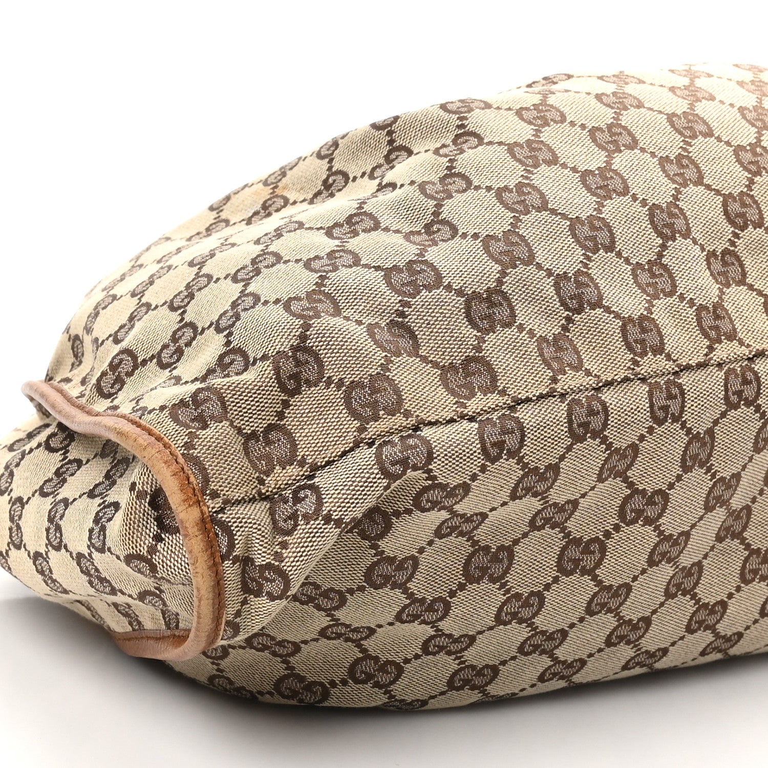 Gucci Monogram Hobo Brown 9 of 11