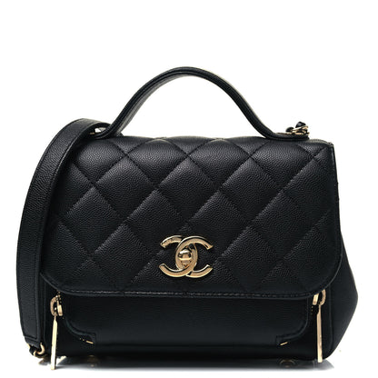 Chanel Caviar Quilted Small Business Affinity Flap Black 1 of 10