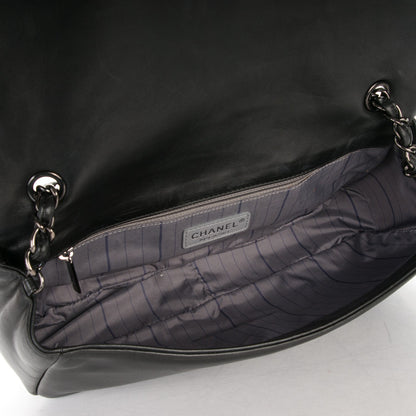 Chanel Lambskin Studded CC East West Flap Black 5 of 7
