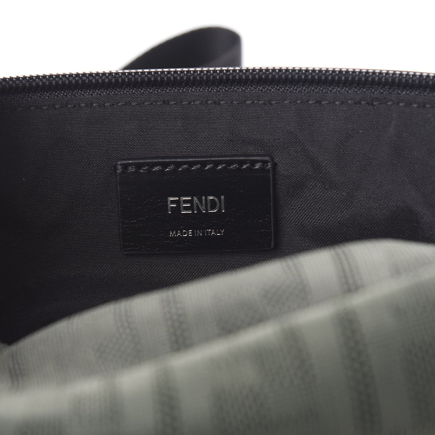 Neoprene Mesh Vitello Grace FF Pocket Belt Bag Verde Militare