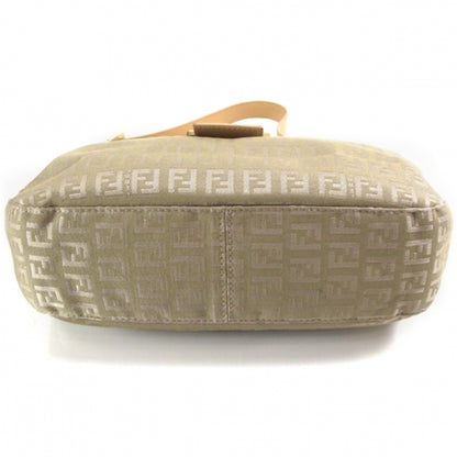 Fendi Zucchino Shoulder Bag Beige 4 of 10