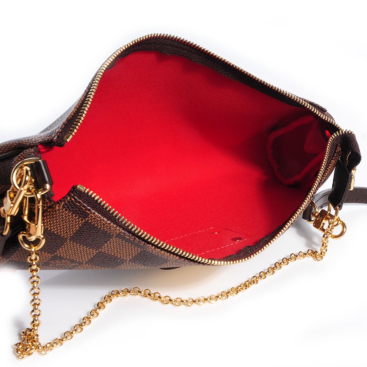 Damier Ebene Eva Clutch