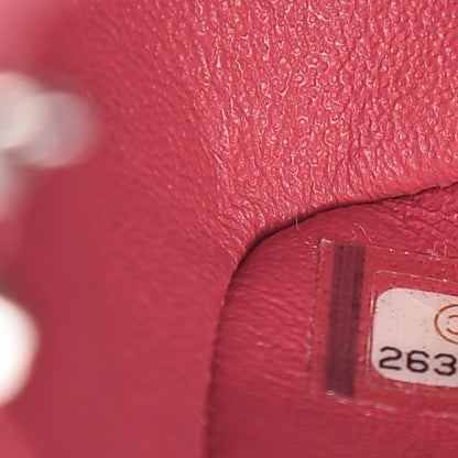 Chanel Caviar Quilted Mini Rectangular Flap Red 8 of 11