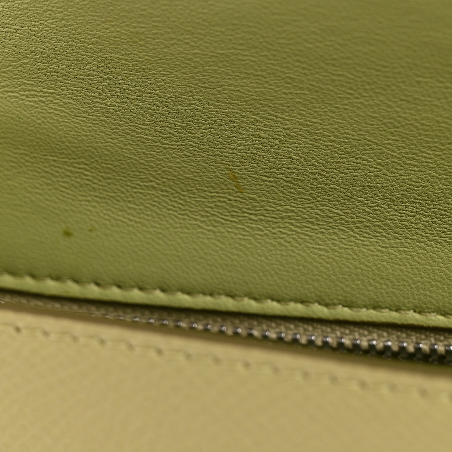 Celine Baby Grained Calfskin Small Trotteur  Jade 11 of 14