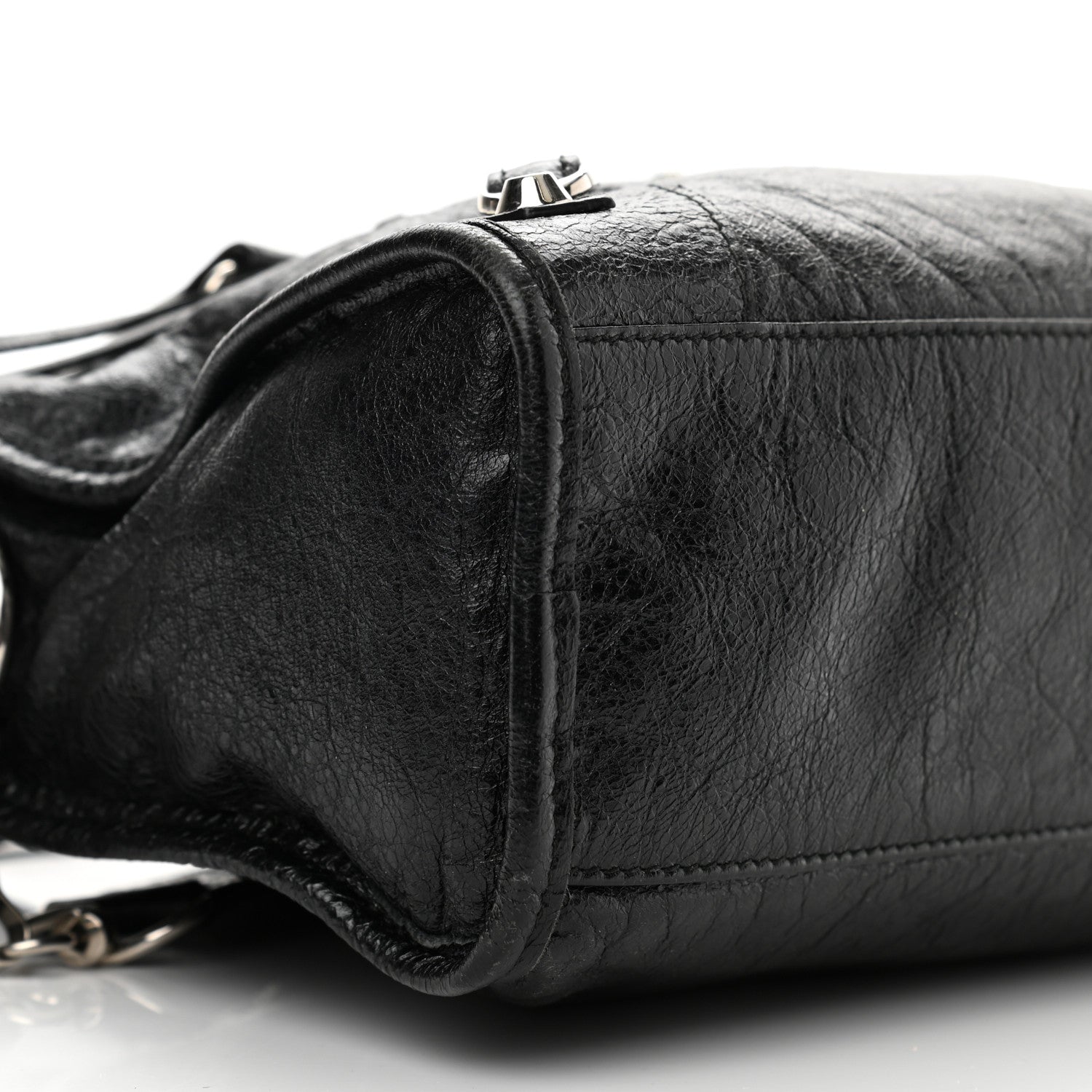 Balenciaga Agneau Classic Silver Hardware S City Black 9 of 10