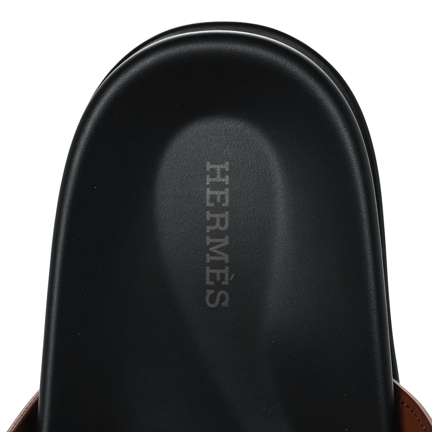 Hermes Calfskin Womens Chypre Sandals 41 Gold 7 of 9