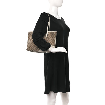 Gucci Monogram Medium New Britt Tote Off White 2 of 9