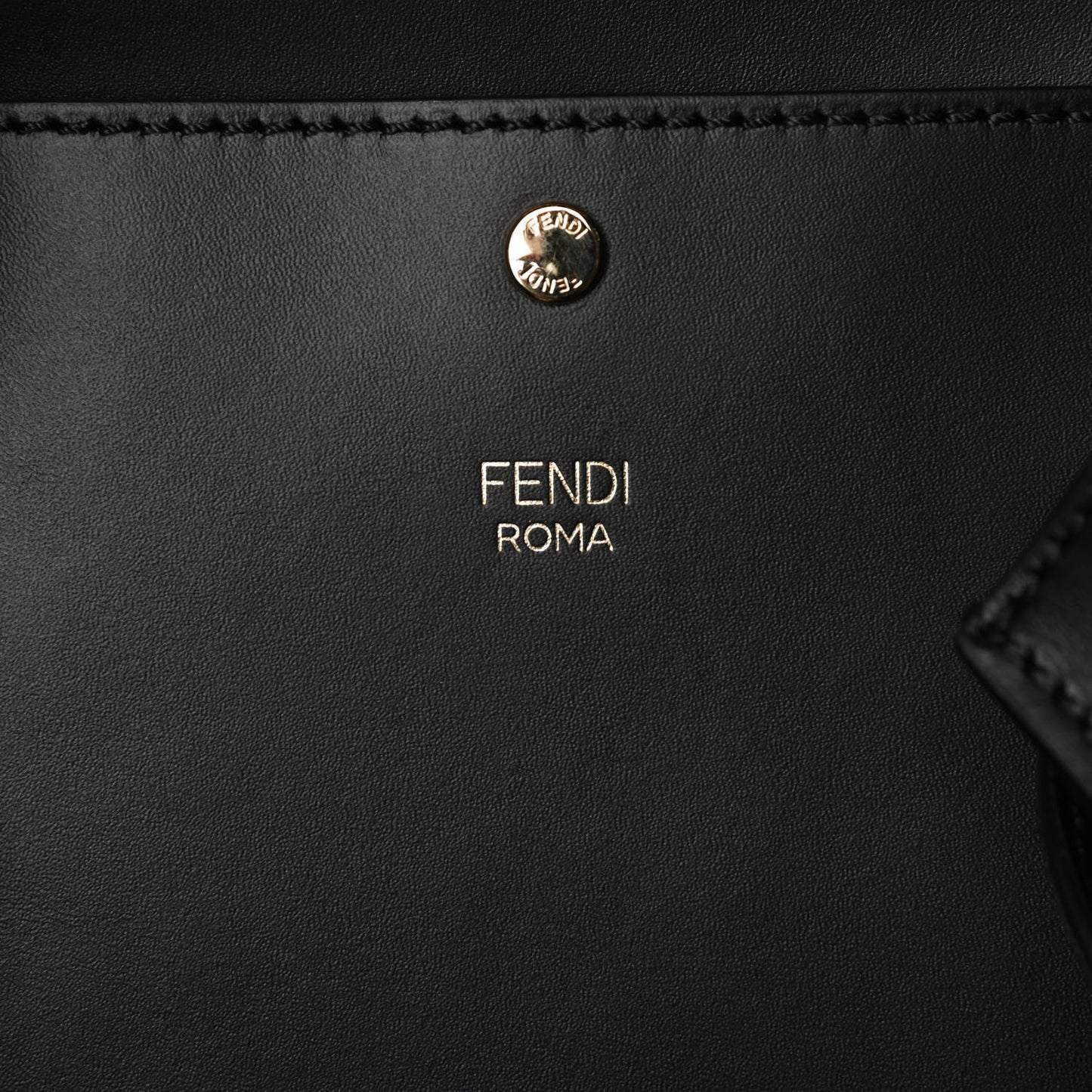 Vitello King Medium Fendi Way Tote Black