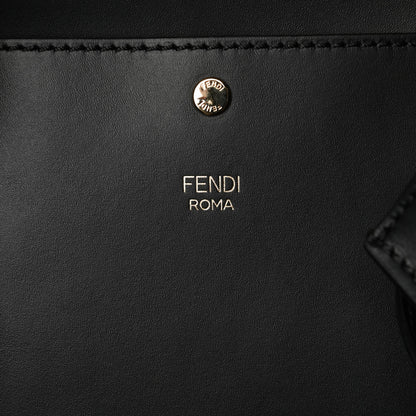 Fendi Vitello King Medium Fendi Way Tote Black 7 of 13