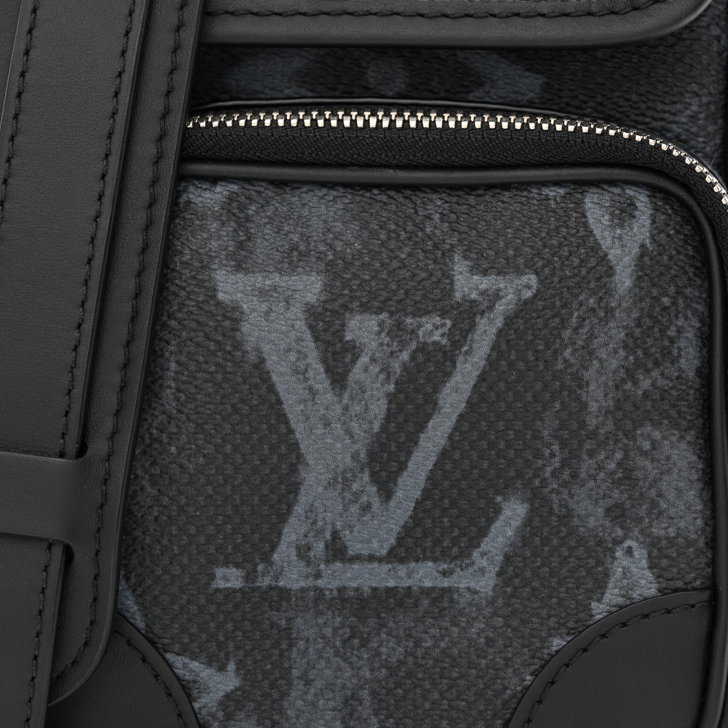Monogram Pastel Nano Amazone Messenger Black