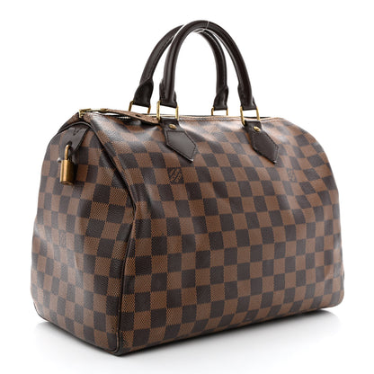 Louis Vuitton Damier Ebene Speedy 30 3 of 13