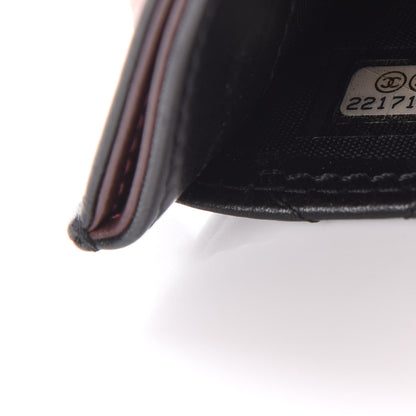 Chanel Lambskin Quilted Card Holder Black 10 of 11
