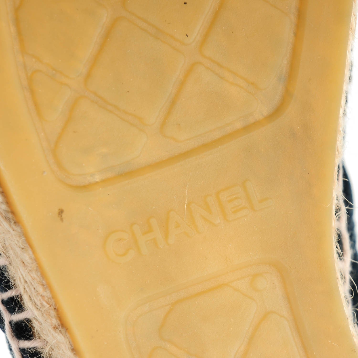 Chanel Velvet CC Espadrilles 40 Navy Black 7 of 10