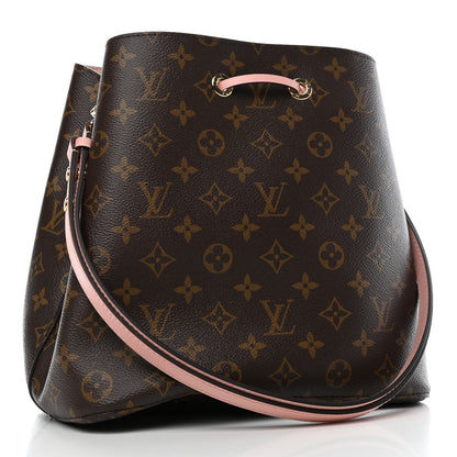 Louis Vuitton Monogram Neonoe MM Rose Poudre 2 of 4