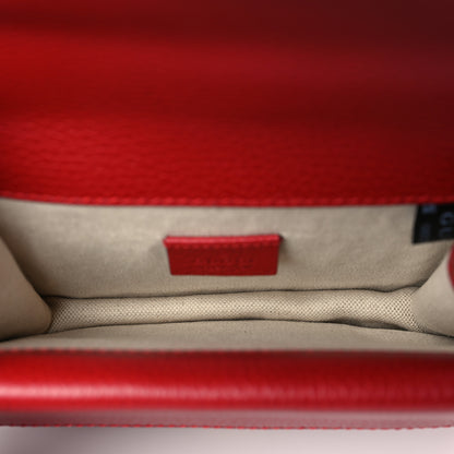 Gucci Calfskin Mini Dionysus Shoulder Bag Hibiscus Red 5 of 9