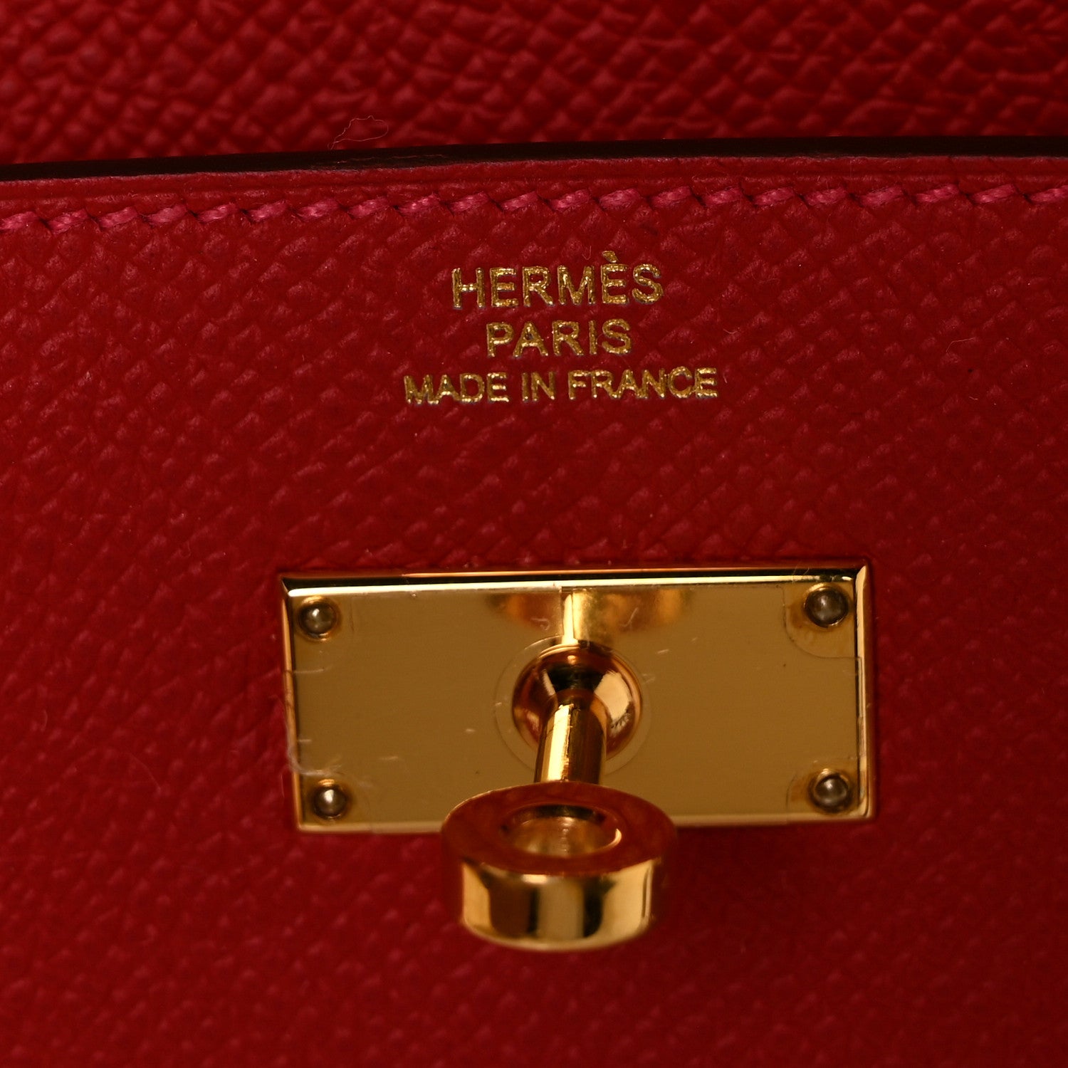 Hermes Epsom Kelly Longue Wallet Rouge Casaque 6 of 8