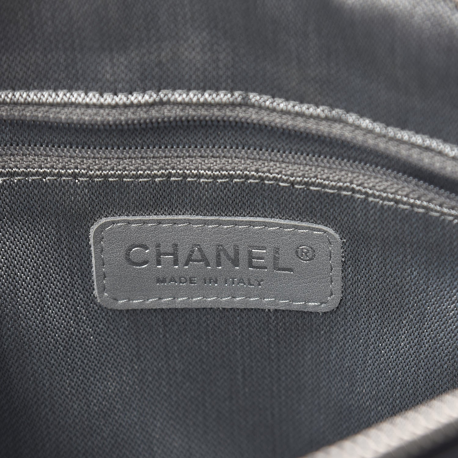 Chanel Lambskin Vertical Quilted Mademoiselle Camera Case Black 6 of 21