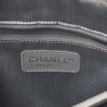 Chanel Lambskin Vertical Quilted Mademoiselle Camera Case Black 6 of 21