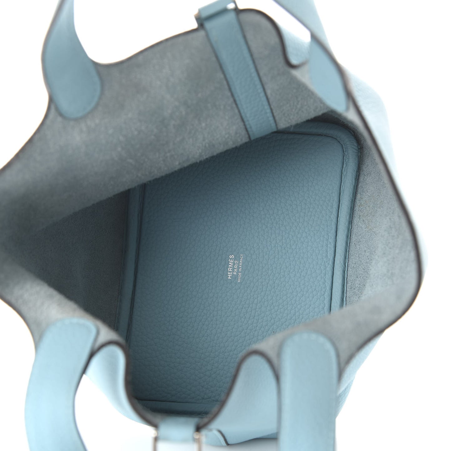 Taurillon Clemence Picotin Lock 18 PM Bleu Atoll