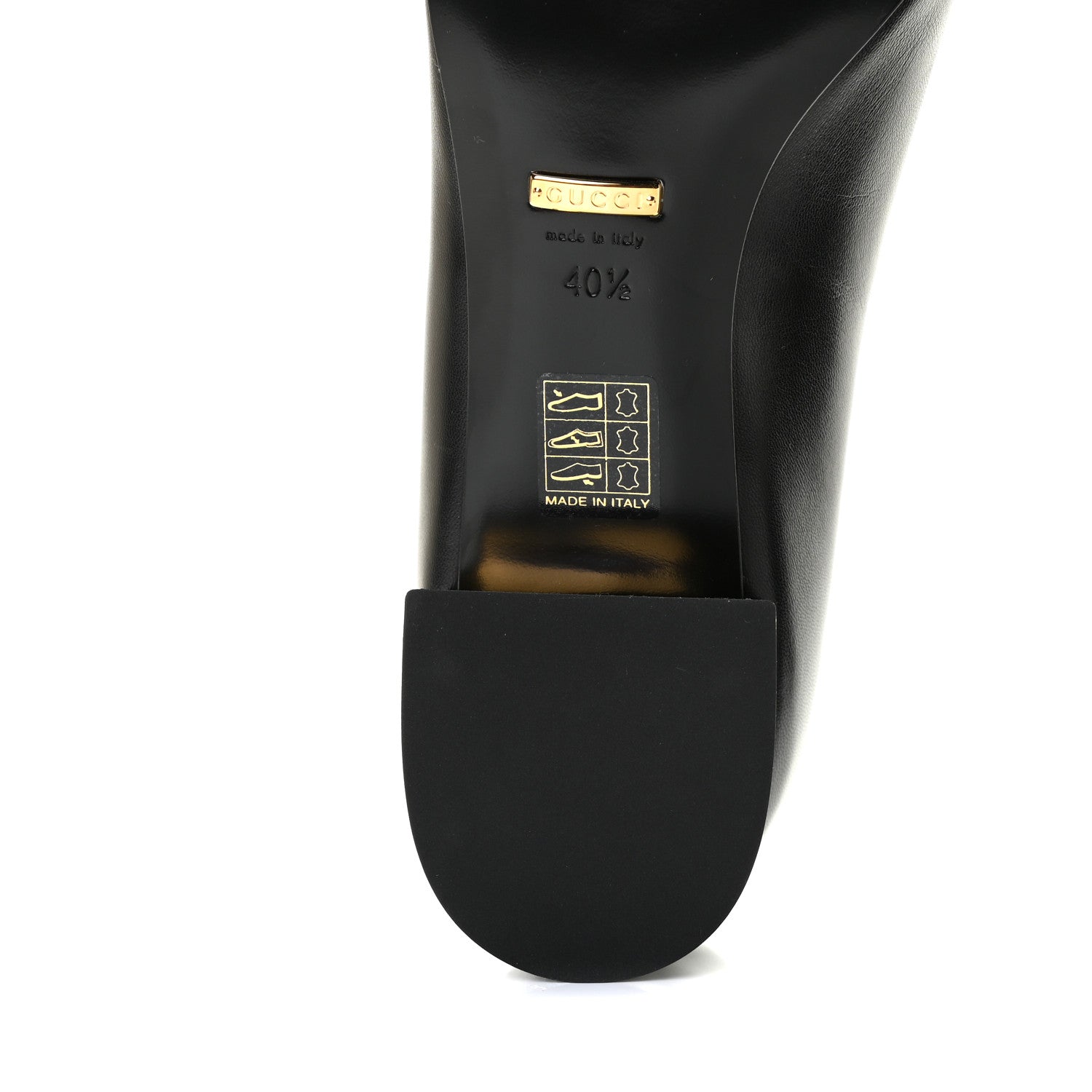 Gucci Malaga Kid Horsebit Ballet 25mm Flats 41 Black 14 of 14