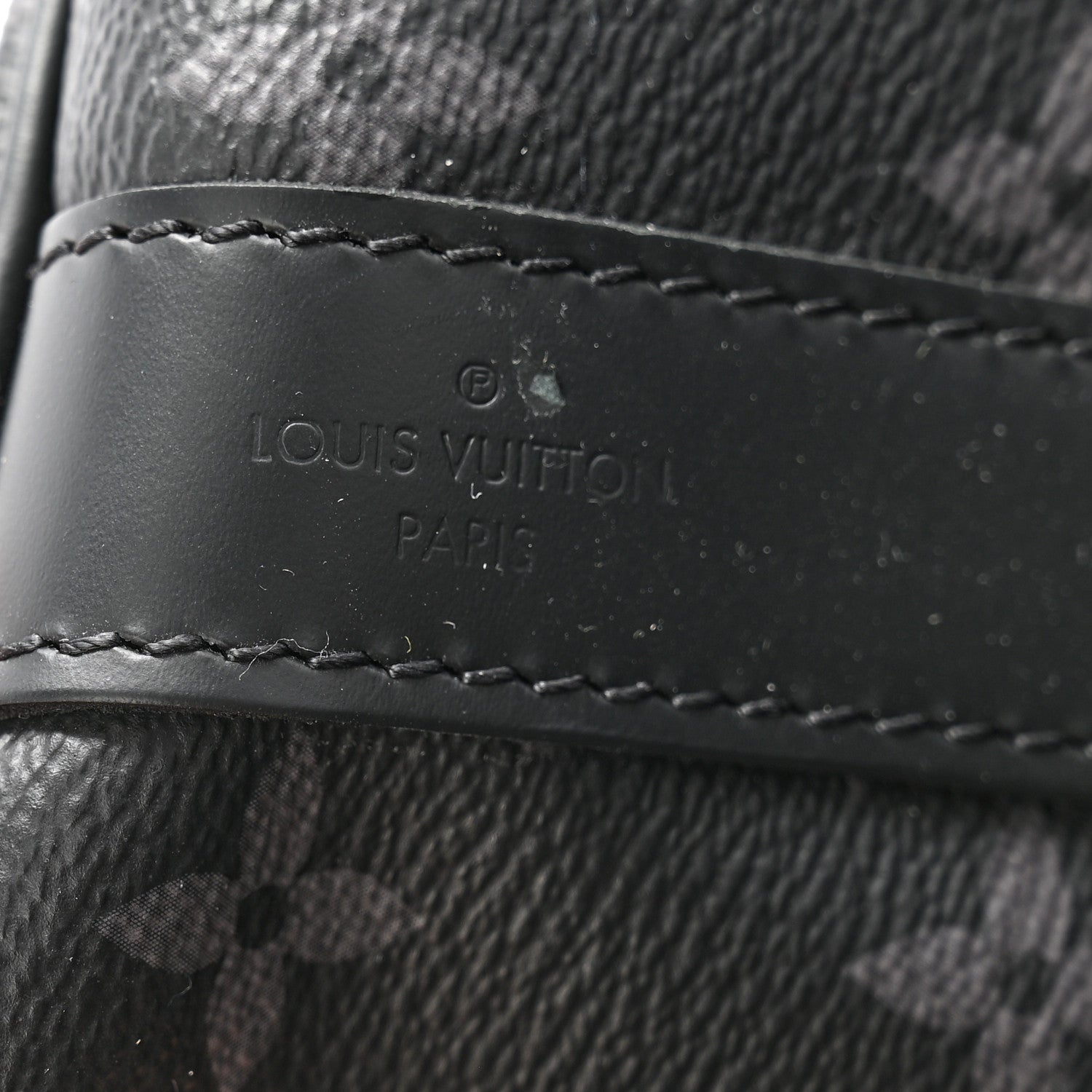 Louis Vuitton Monogram Eclipse Keepall Bandouliere 55 6 of 12