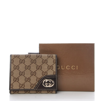 Gucci Monogram New Britt French Wallet Dark Brown 8 of 8