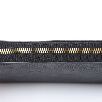 Louis Vuitton Empreinte Zippy Wallet Black 11 of 11