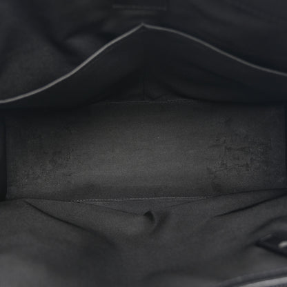 Louis Vuitton Grained Calfskin LV Aerogram Tote Black 5 of 9