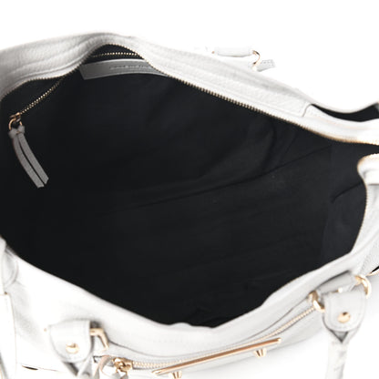 Balenciaga Chevre Gold Metallic Edge Hardware City Gris Perle 5 of 10