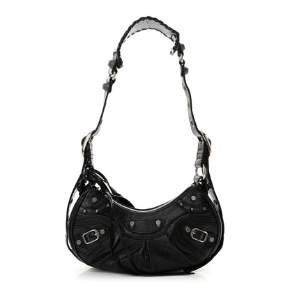 Balenciaga Agneau Arena Le Cagole Shoulder Bag XS Black 1 of 14