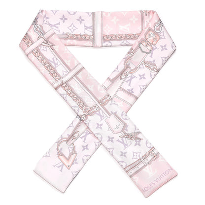 Louis Vuitton Silk Monogram Confidential Bandeau Light Pink 1 of 5