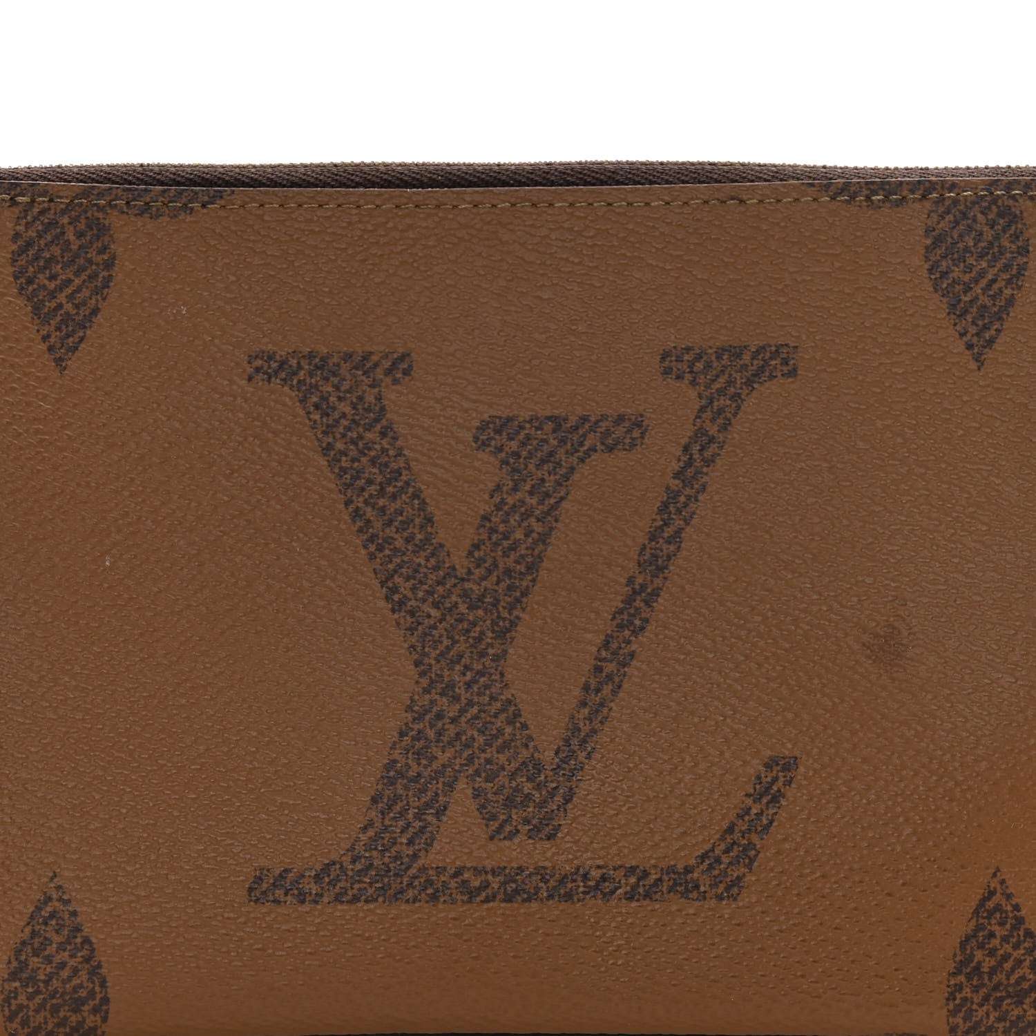 Louis Vuitton Reverse Monogram Giant Double Zip Pochette 7 of 18
