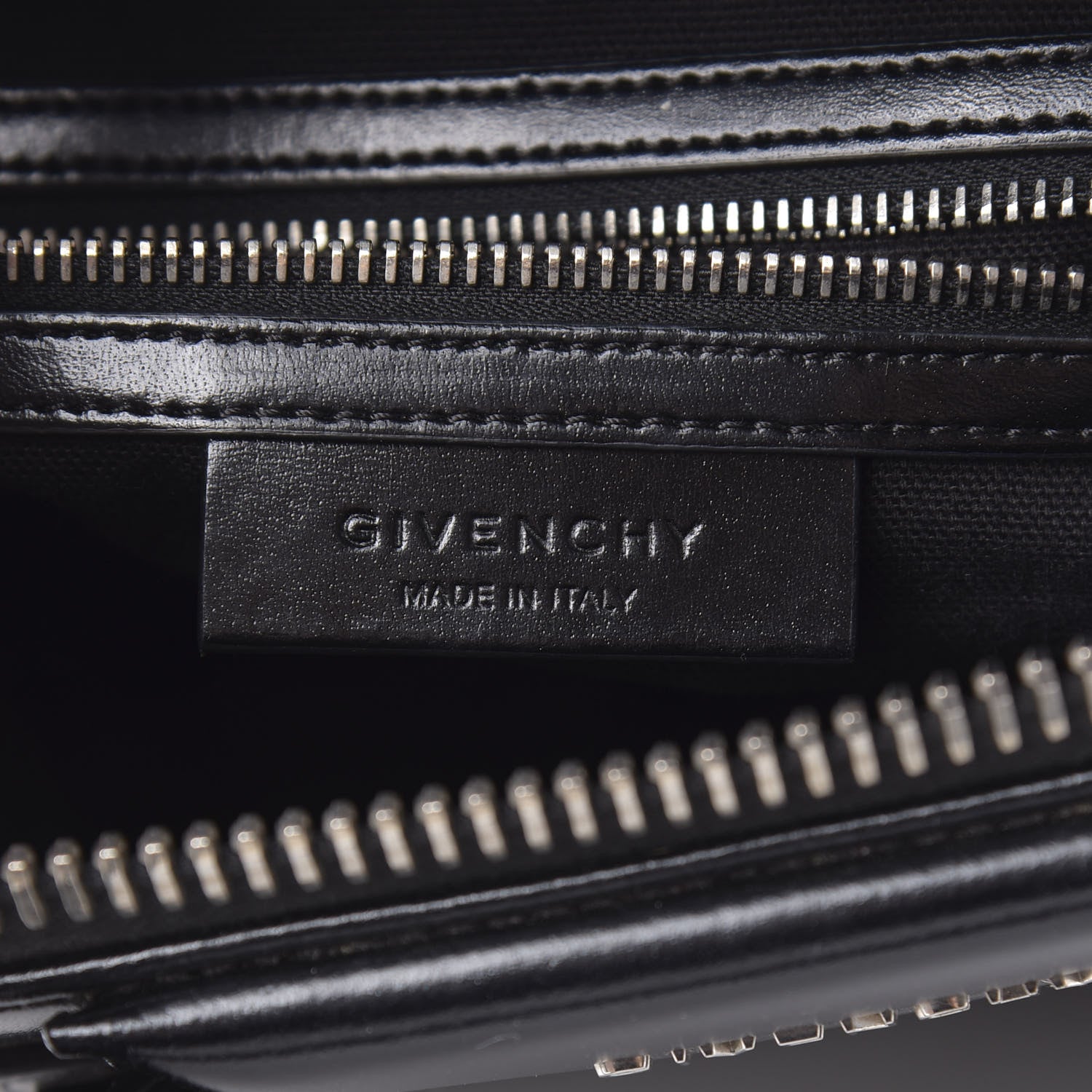 Givenchy Shiny Lord Calfskin Small Antigona Black 6 of 13