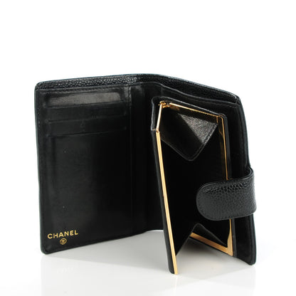 Chanel Caviar Bi-fold Timeless CC Wallet Black 6 of 9