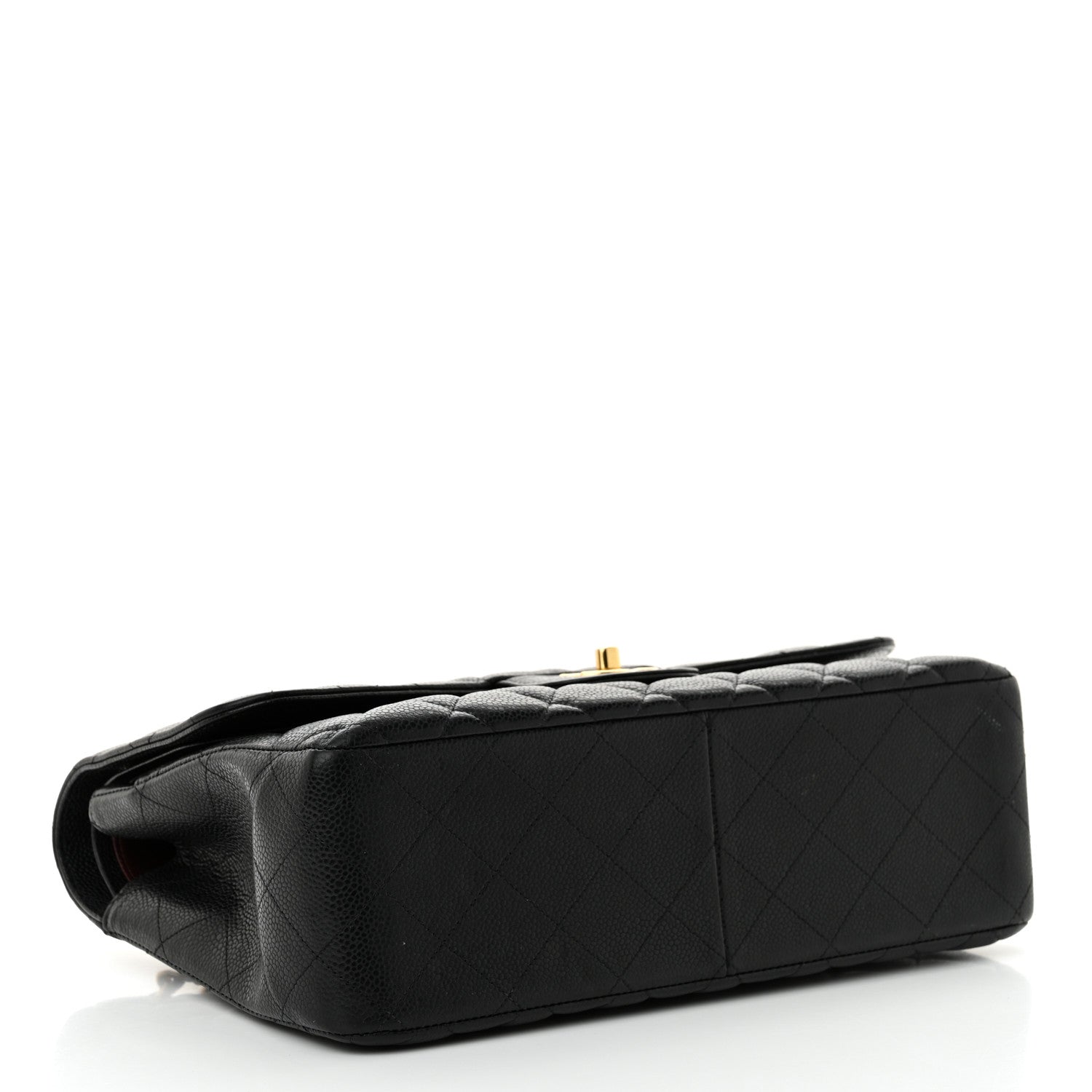 Chanel Caviar Quilted Jumbo Double Flap Black 4 of 19