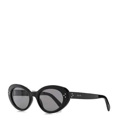 Celine Acetate Cat Eye Sunglasses CL401931 Black 1 of 8