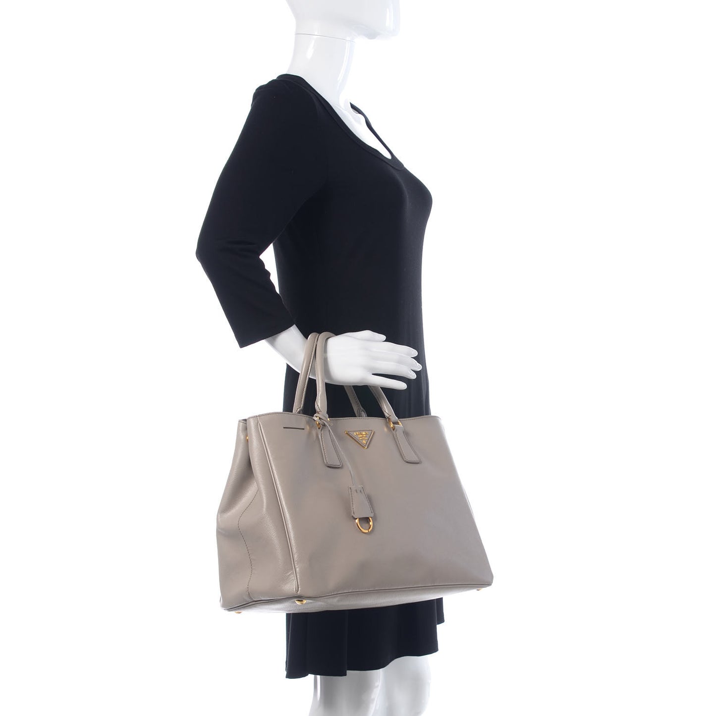 Saffiano Lux Large Tote Pomice