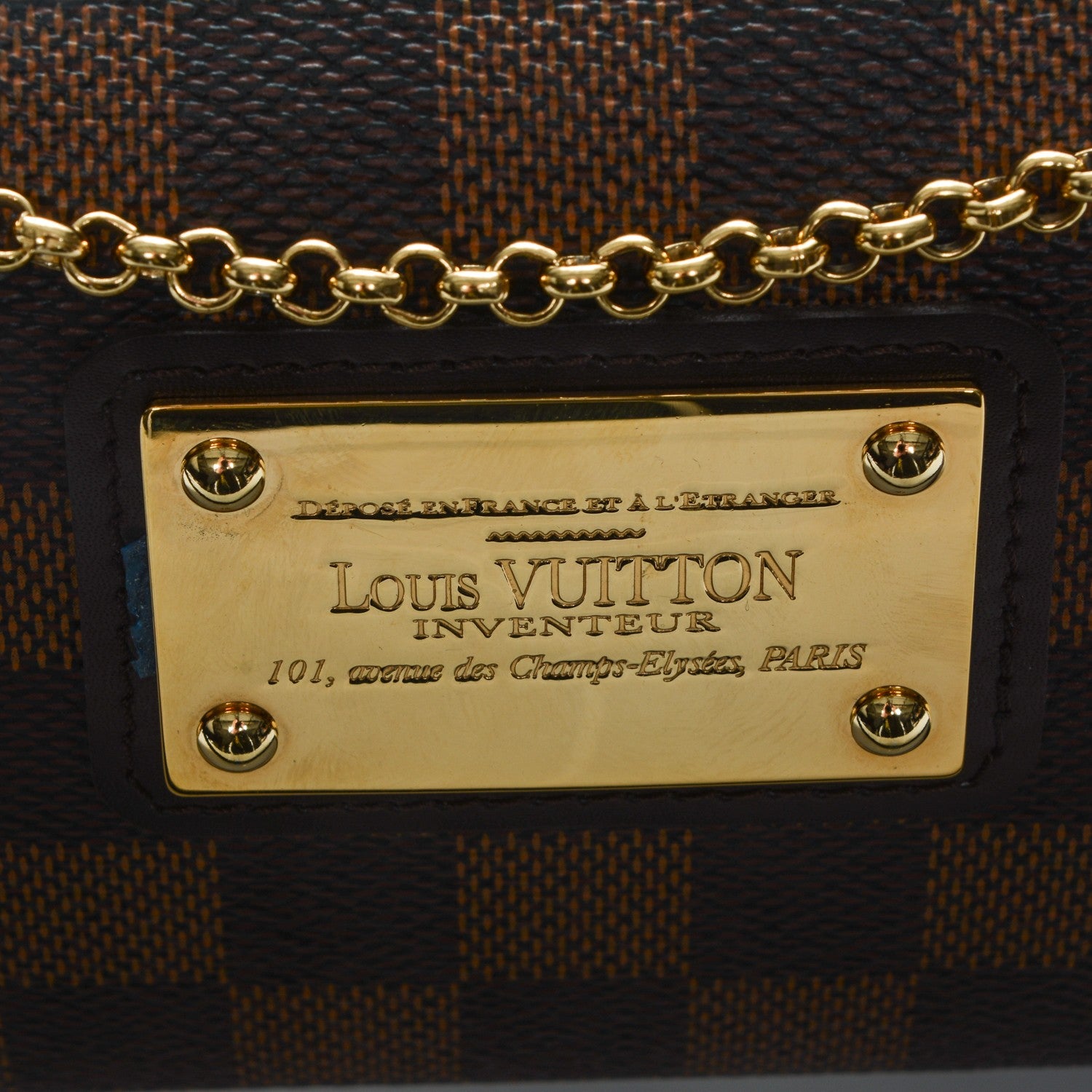 Louis Vuitton Damier Ebene Eva Clutch 8 of 8