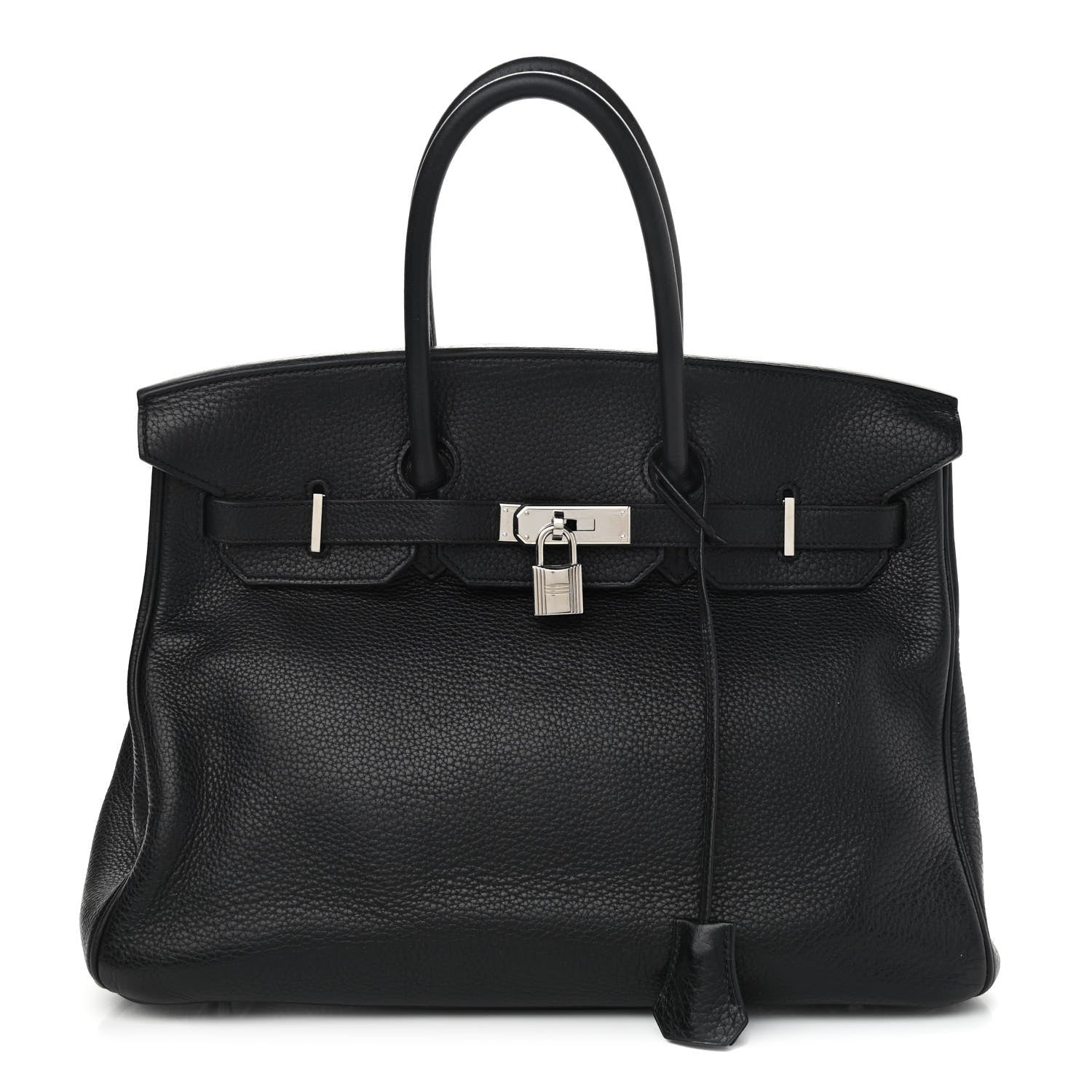 Hermes Taurillon Clemence Birkin 35 Black 1 of 15