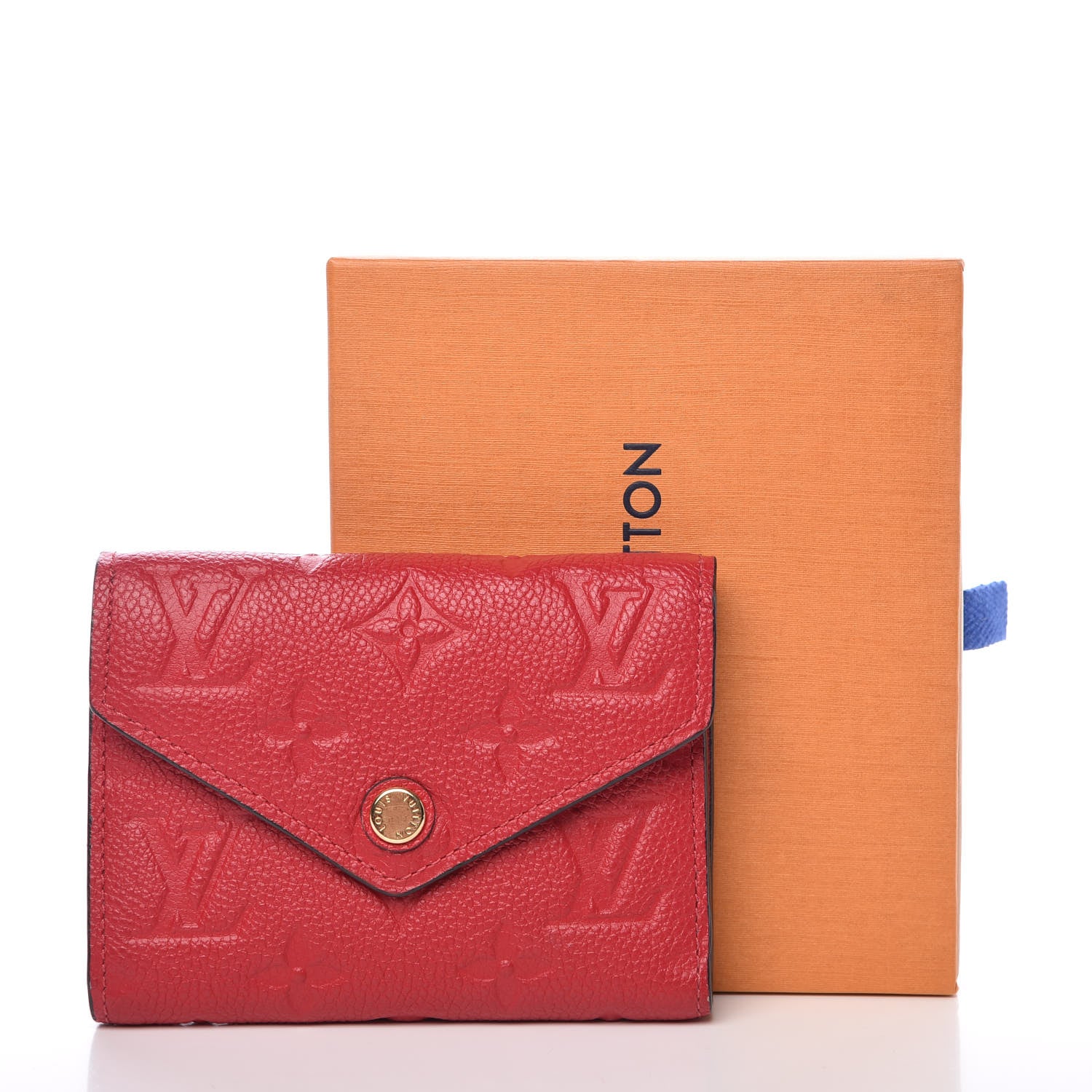 Louis Vuitton Empreinte Victorine Wallet Scarlet 8 of 8