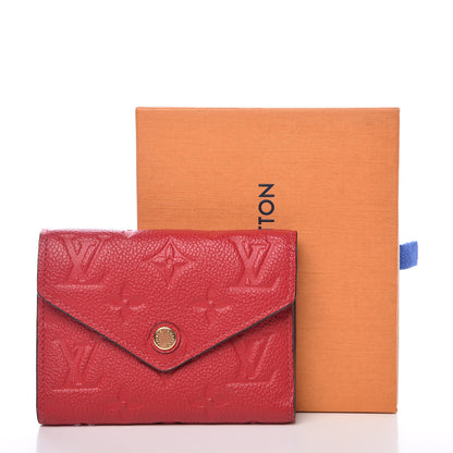 Louis Vuitton Empreinte Victorine Wallet Scarlet 8 of 8
