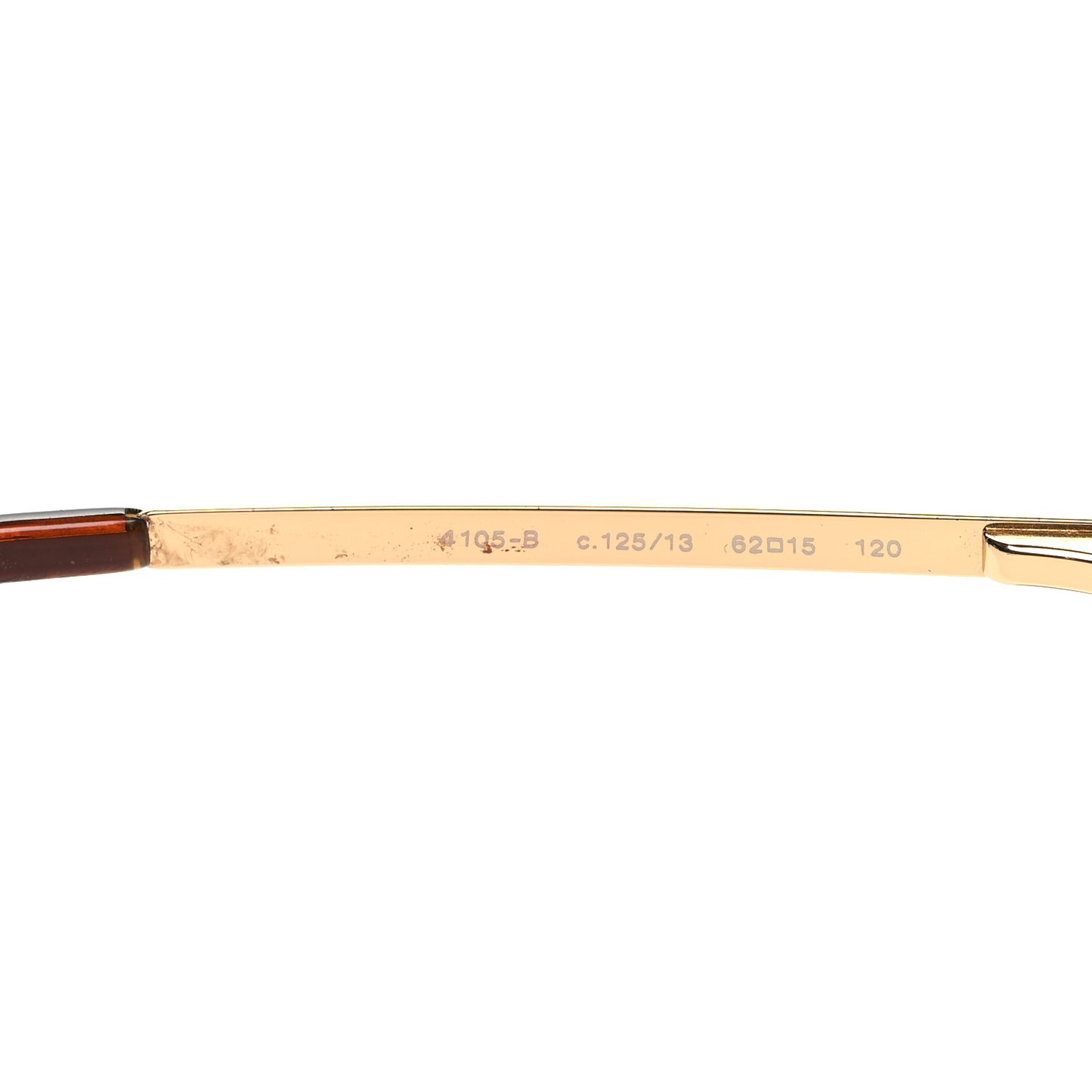 Crystal CC Logo Sunglasses 4105-B Gold