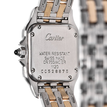 Cartier Stainless Steel 18K Yellow Gold 22mm Panthere Quartz Watch 5 of 7