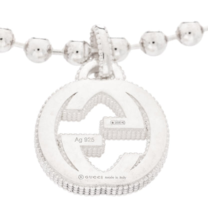 Gucci Sterling Silver Interlocking GG Bracelet 3 of 5