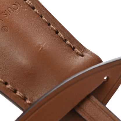 Louis Vuitton Calfskin Clochette Key Bell Holder Dark Brown 4 of 4