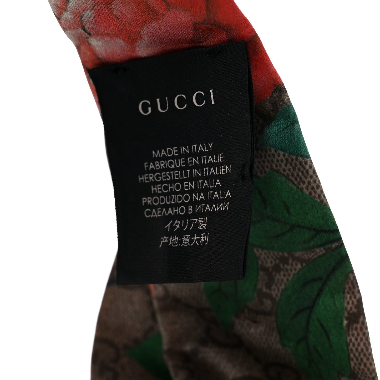 Silk Monogram Tian Print Tiana Duchesse Headband